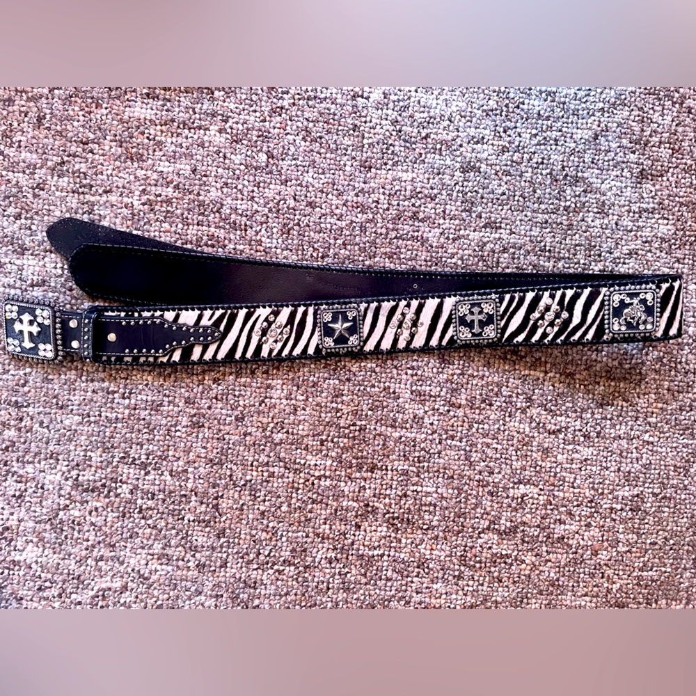 Nocona Belt, XL , lightly worn, hide
